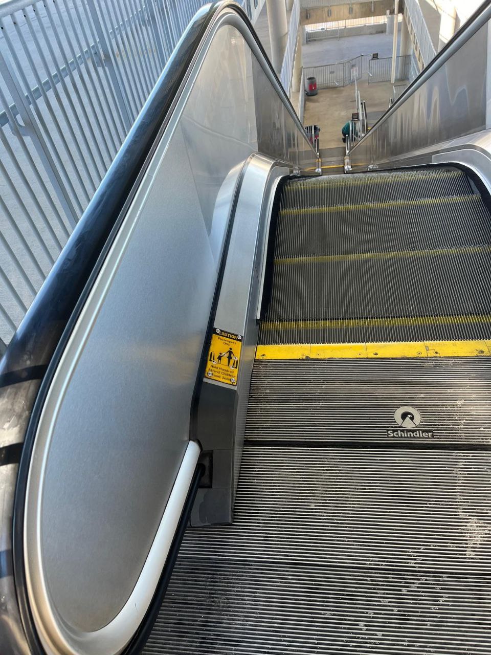 Escalator At Raymond James Stadium